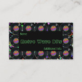 Rock and Roll Vinyl Visitekaartje (Voorkant)