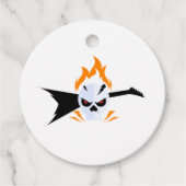 Rock and Roll Wedding Bedankjes Labels (Voorkant)