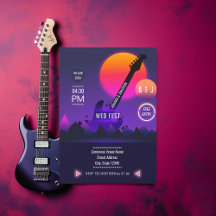 Rock and Roll Wedding Photo