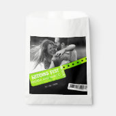 Rock and Roll Wedding Ticket Concert Boarding Pass Bedankzakje (Voorkant)