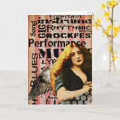 Rock Angel Kaart (Gele Bloem)