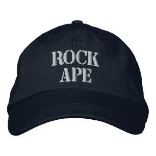 ROCK APE geborduurd honkbal pet