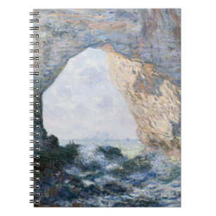 Rock Arch Coastal Waves Impressionistisch Notitieb Notitieboek