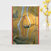 Rock Art #7 Kaart (Gele Bloem)