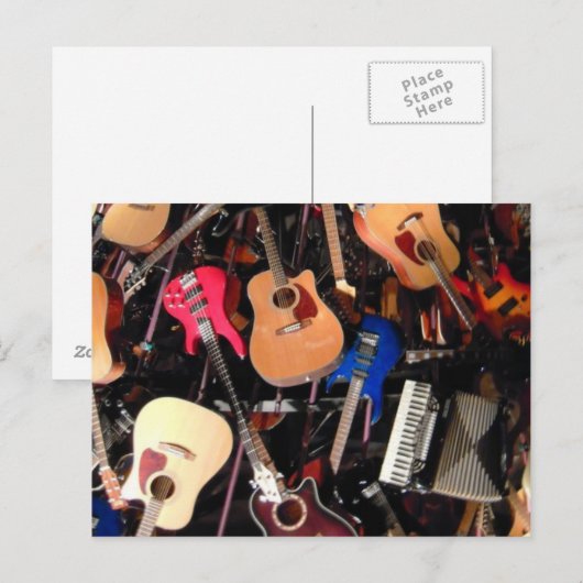 Rock Art Briefkaart (Voorkant / Achterkant)