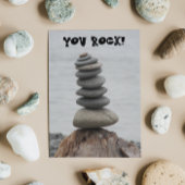 Rock Art Cairn Dude Verjaardag Kaart