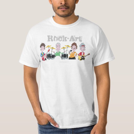 Rock-Art (Mannen) T-Shirt (Voorkant)