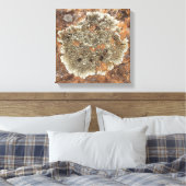 Rock Art - The Art in Natuur Canvas Afdruk (Insitu (Slaapkamer))