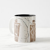 Rock art, Utah Tweekleurige Koffiemok (Voorkant links)