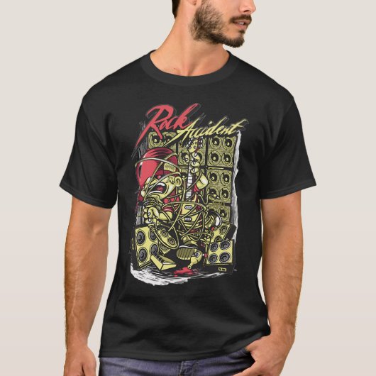 Rock Auident T-shirt (Voorkant)