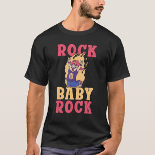 Rock Baby Rock en Roll Rocker T-shirt