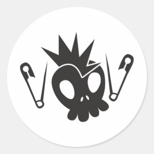 Rock Baby Ronde Sticker