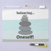 Rock Balancing Stone Balancing Tissuepapier (Craft)