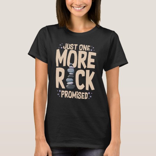 Rock Balancing Stone Stacking Game Balancer T-shirt (Voorkant)