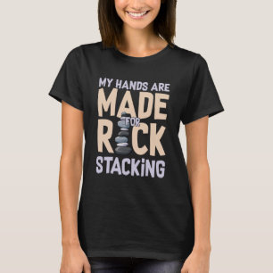 Rock Balancing Stone Stapelspel Balancer 7 T-shirt