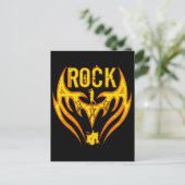 ROCK BAND BRIEFKAART (Staand voorkant)