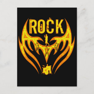 ROCK BAND BRIEFKAART