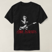 Rock band Dire Straat T-shirt (Design voorkant)