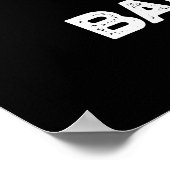 Rock Band-nana Grappige Banaan Pun Poster (Hoek)