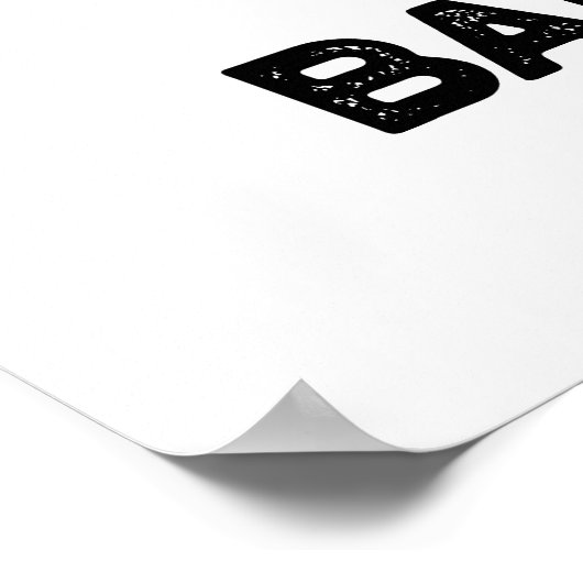 Rock Band-nana Grappige Banaan Pun Poster (Hoek)