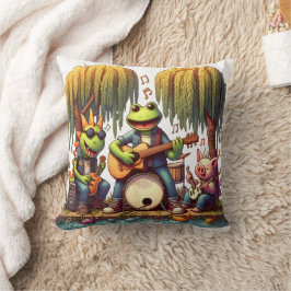 Rock Band of Animals speelt in het Riverside Park Kussen