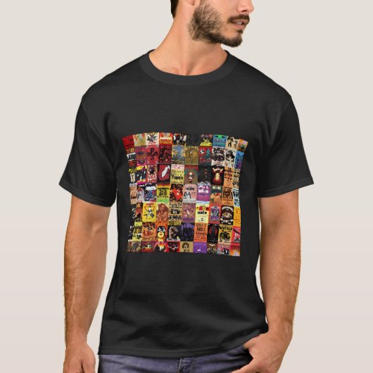 Rock Band Posters Classic T-shirt (Voorkant)