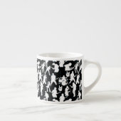 Rock Band Silhouette Pattern.w Black BG Espresso Kop (Rechts)