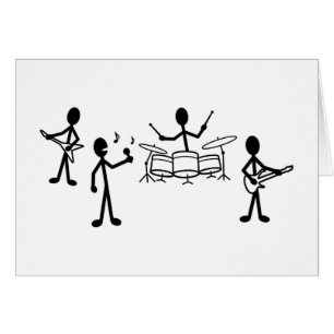 Rock Band Stick Figuur