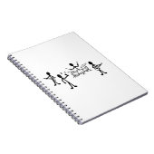 Rock Band Stick Figuur Notitieboek (Rechterzijde)