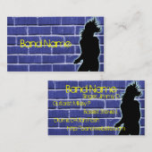 Rock Band Visitekaartjes Brick (Voorkant / Achterkant)