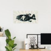 Rock Bass #1 Poster (Thuiskantoor)
