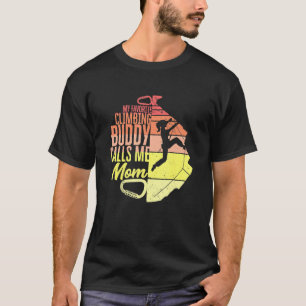 Rock-beklimmer Bouldering Mijn favoriete C T-shirt