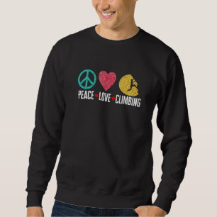 Rock-beklimmer Bouldering Peace Love Cl Trui