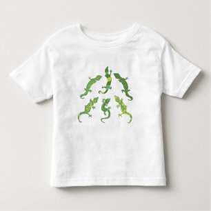 Rock beklimt Geckos. Kleuter T-shirt