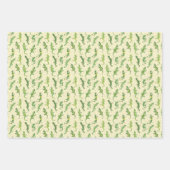 Rock beklimt Geckos op geel - naadloos patroon. Inpakpapier Vel (Voorkant)