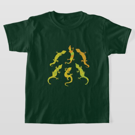 Rock beklimt Geckos. T-shirt (Laagn)