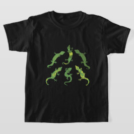 Rock beklimt Geckos. T-Shirt