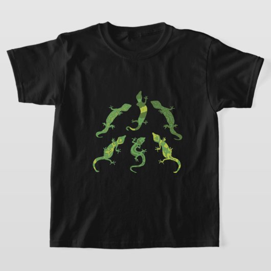 Rock beklimt Geckos. T-Shirt (Laagn)
