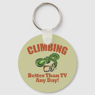 Rock, bergbeklimmen sleutelhanger