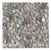 ROCK BLOCK - Art Cube Kubus (Voorkant)