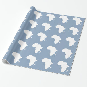 Rock Blue Audacious Africa Cadeaupapier
