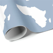Rock Blue Audacious Africa Cadeaupapier (Rol Hoek)