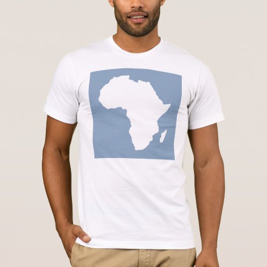 Rock Blue Audacious Africa T-shirt (Voorkant)