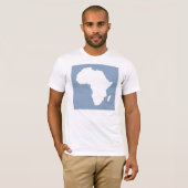 Rock Blue Audacious Africa T-shirt (Voorkant volledig)