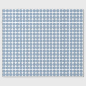 Rock Blue Safari Dot Cadeaupapier (Vlak)