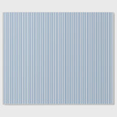 Rock Blue Safari Stripe Cadeaupapier (Vlak)