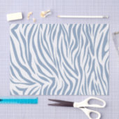 Rock Blue Safari Zebra Tissuepapier (Craft)