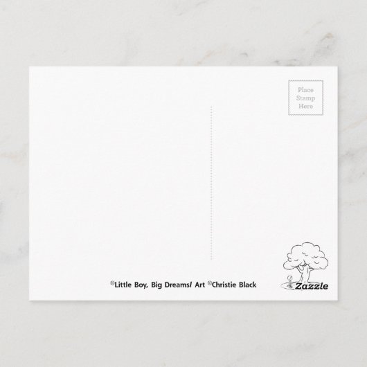 Rock Bottom Briefkaart (Achterkant)