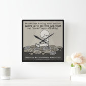 Rock Bottom Vierkante Klok (Huis)