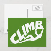 Rock Bouldering Briefkaart (Voorkant / Achterkant)